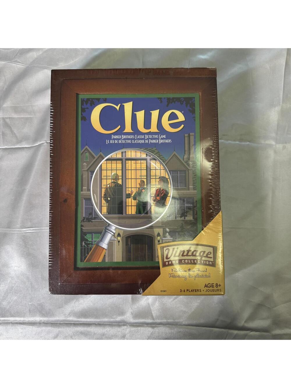 Clue Vintage Games Collection Board Game Like New Sealed